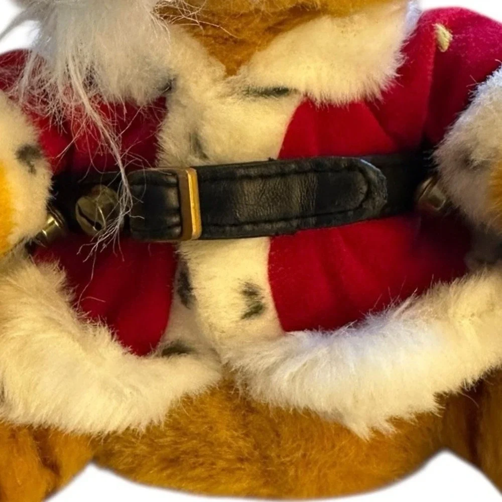 House Of Lloyd Musical‎ Christmas Kitty Plush Orange Tabby Cat 12